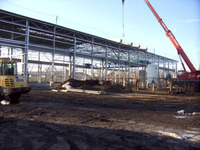 Fertigung und Montage Produktionshalle