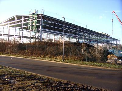 Fertigung und Montage Produktionshalle