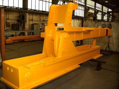 Kippeinrichtung fuer Betonindustrie